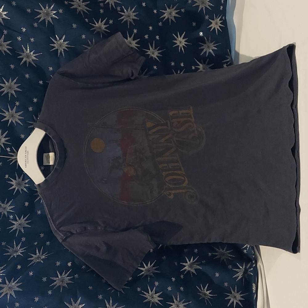 American Eagle Johnny Cash band tee
